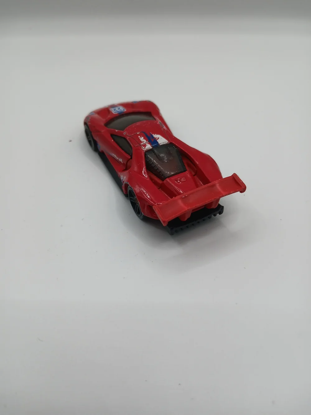 Hot Wheels 2016 Ford GT Race Red Legends Of Speed Car Die-cast -Loose